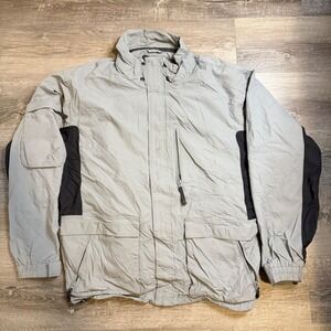 Allyance Winter Archetype Mens Large Grey Technical Utility Gorpcore Jacket